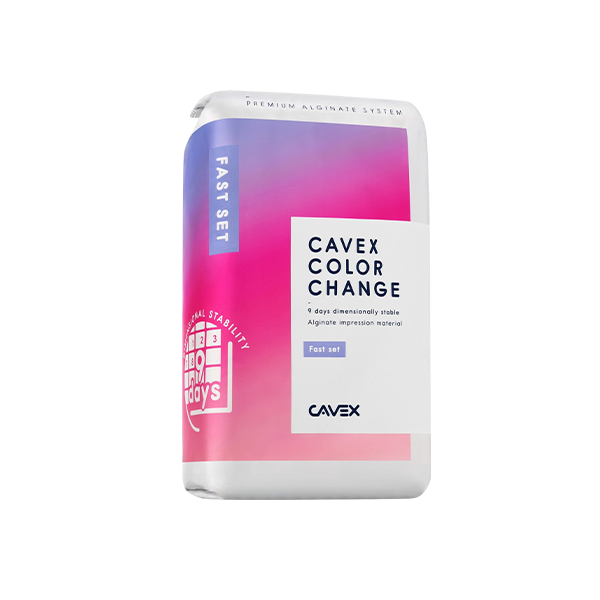 آلژینات هوشمند تغییر رنگ cavex