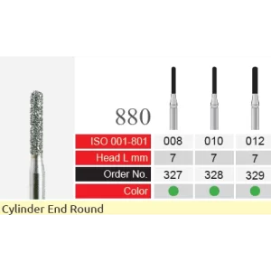 رز الماسه مدل فیشور اند روند BTM Diamond Cylinder End Round – 880