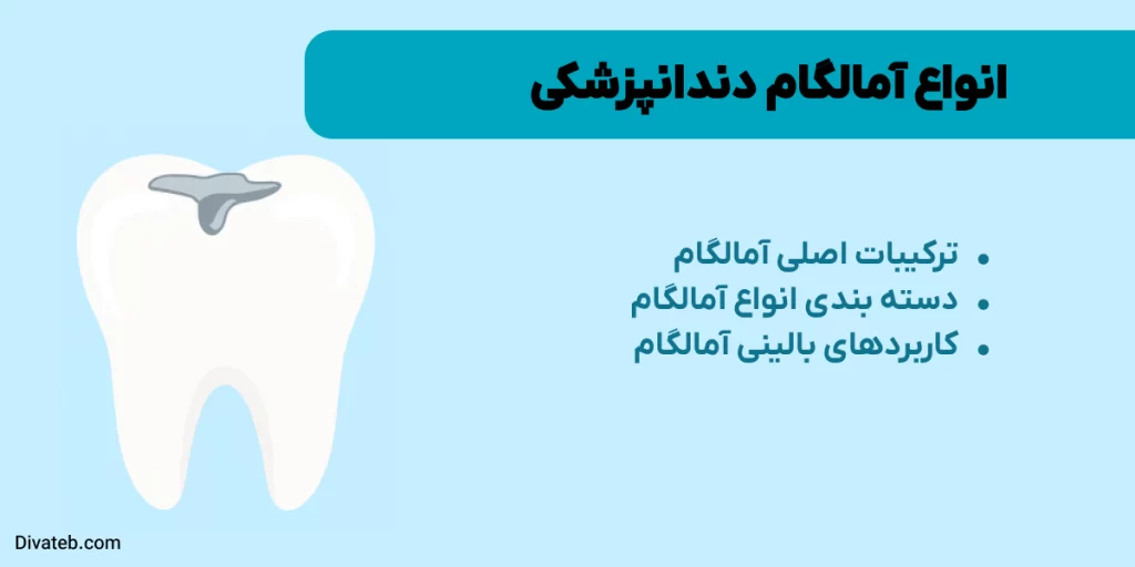 انواع آمالگام دندانپزشکی